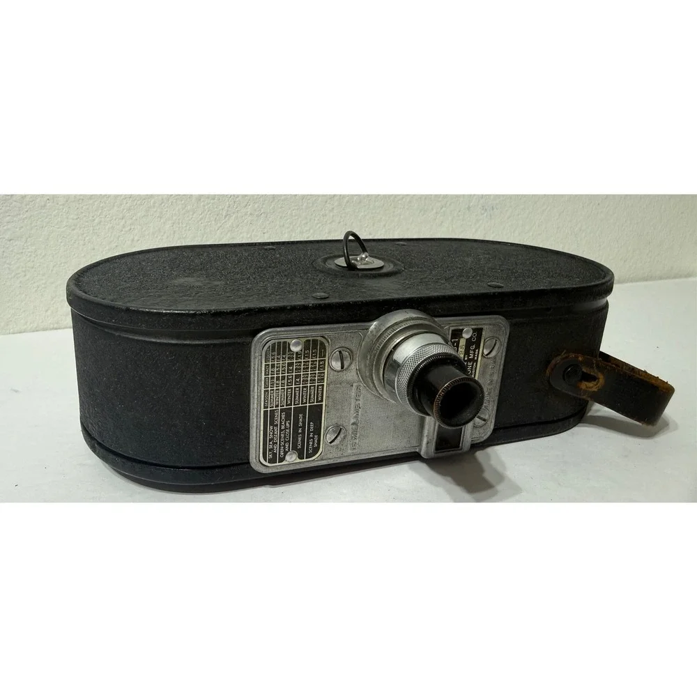 Vintage Keystone Model B-1 16mm Movie Camera Black Untested Parts Only USA